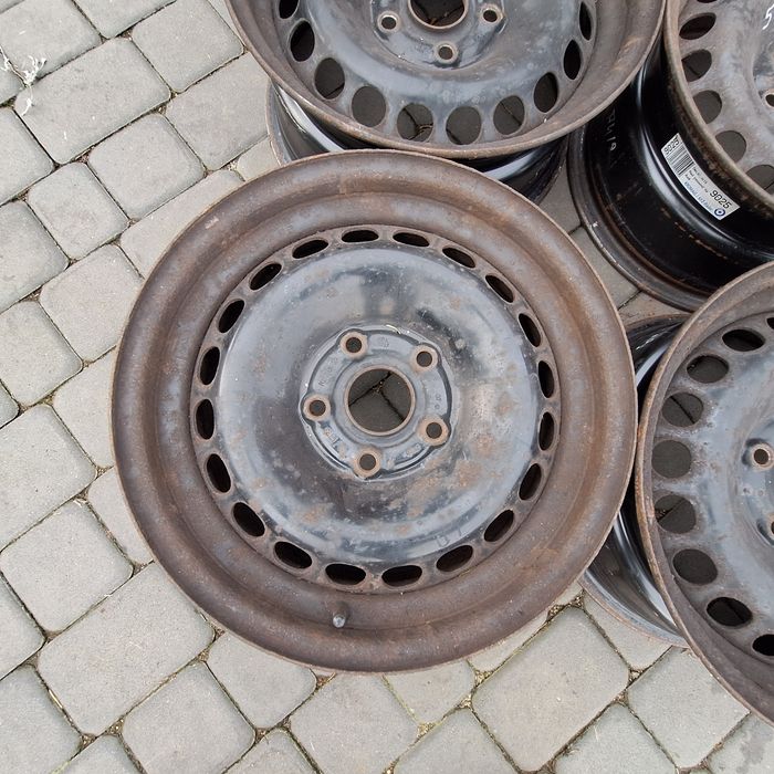 Felgi stalowe 15 5×112 Audi Vw