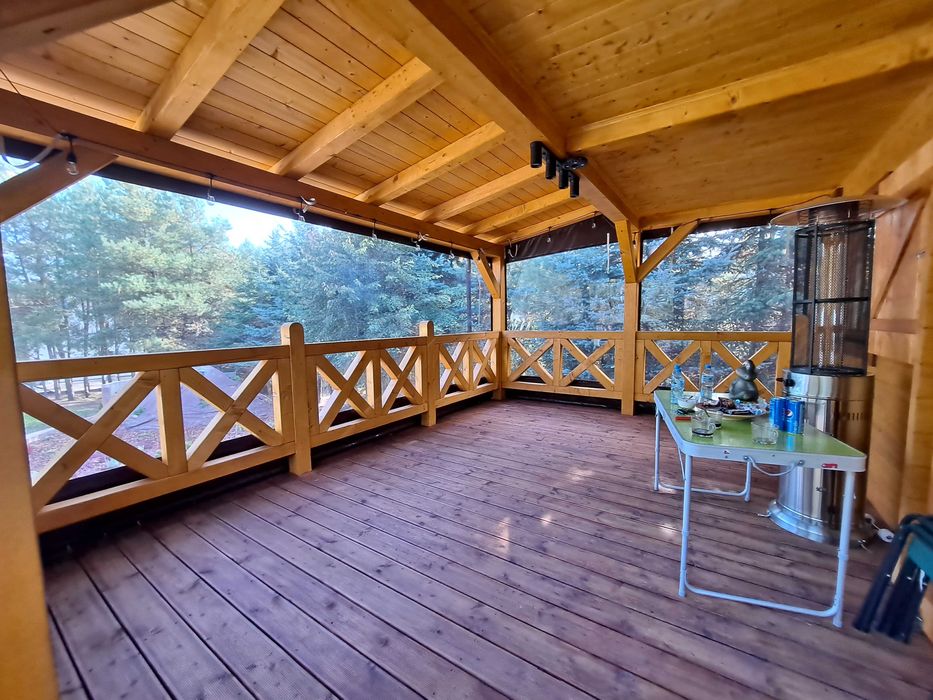 Osłona Zabudowa Tarasu Altanki Całoroczne Taras, Altana , Wiata