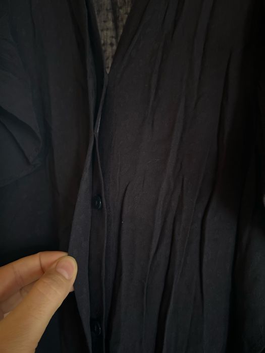 Dluga czarna sukienka maxi wiskoza h&m