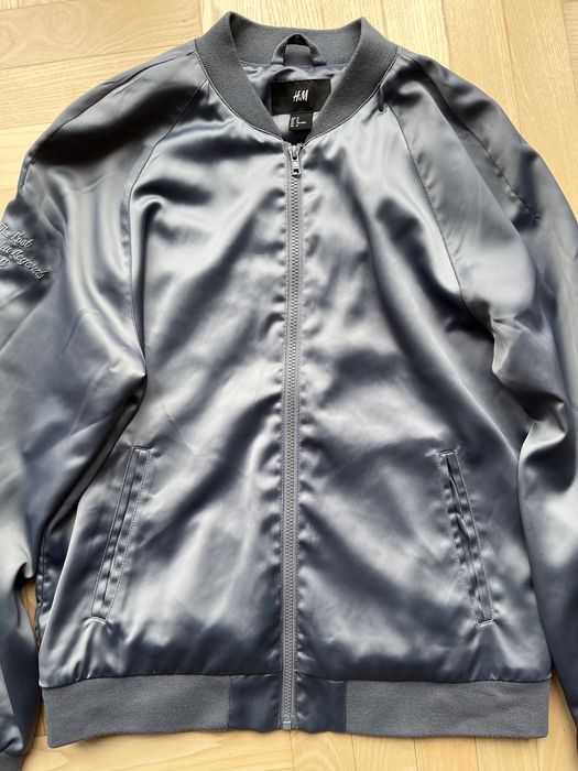 Męska bluza bomberka bejsbolówka rozsuwana H&M
