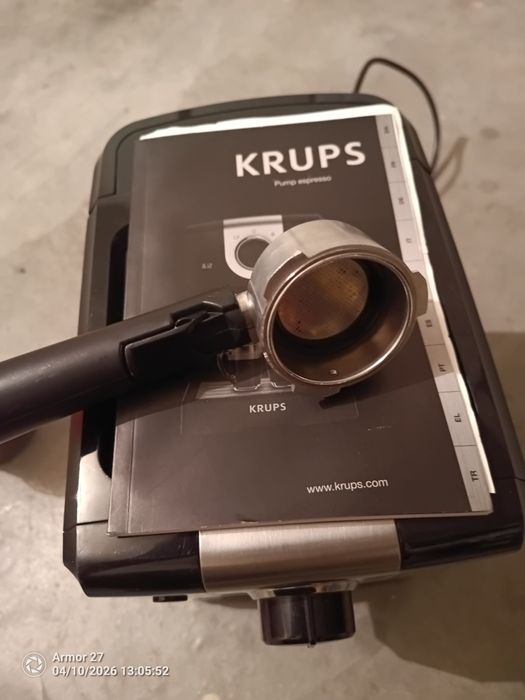 Máquina né café Manual Krups
