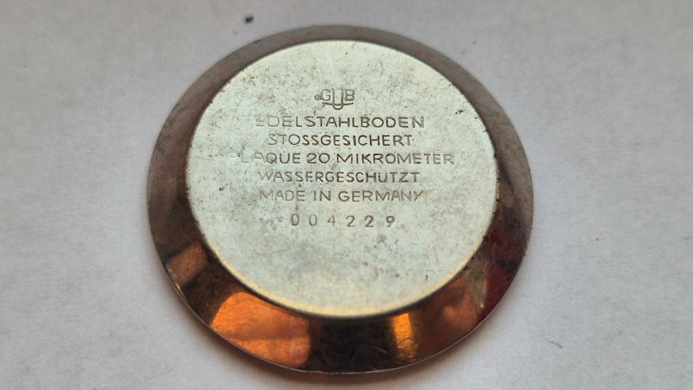 Glashutte oryginalny dekiel - 4 sztuki. Możliwa sprzedaż na sztuki.