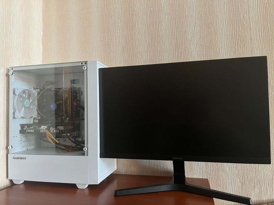 Игровая сборка ПК + Монитор