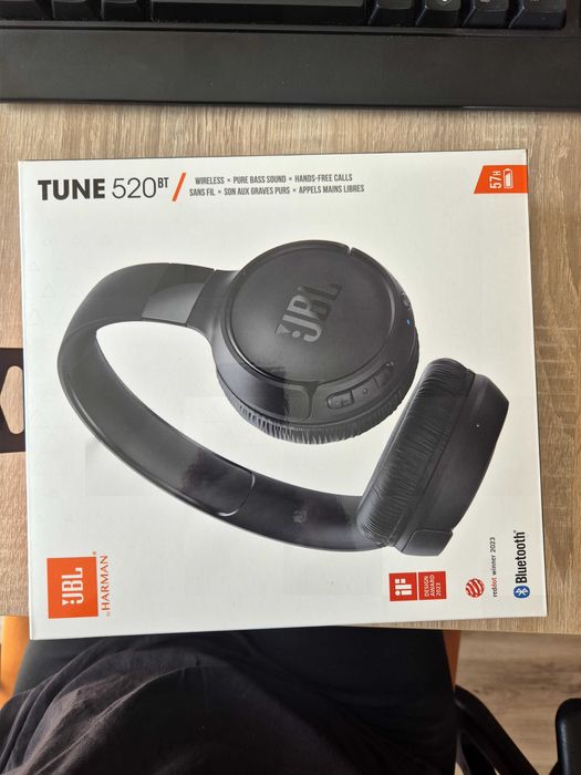 Słuchawki bezprzewodowe JBL 520bt