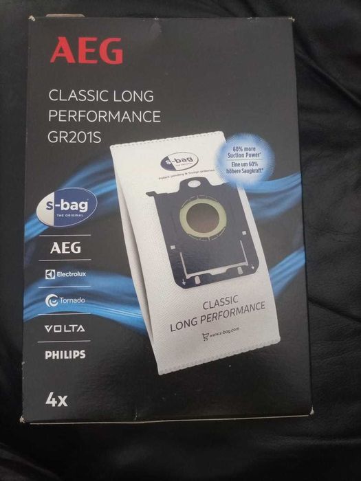 Embalagem sacos aspirador AEG