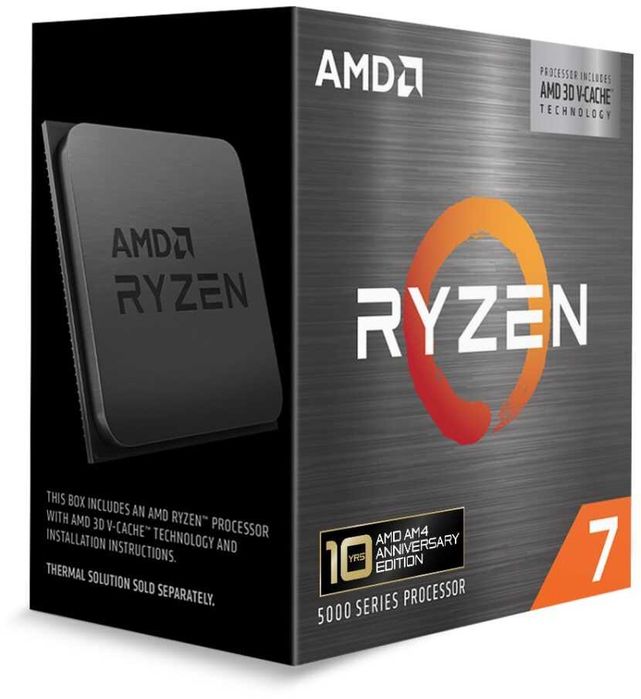 Процесор AMD Ryzen 7 5800X3D 10th AM4 Anniversary Edition (100-100000651POF)