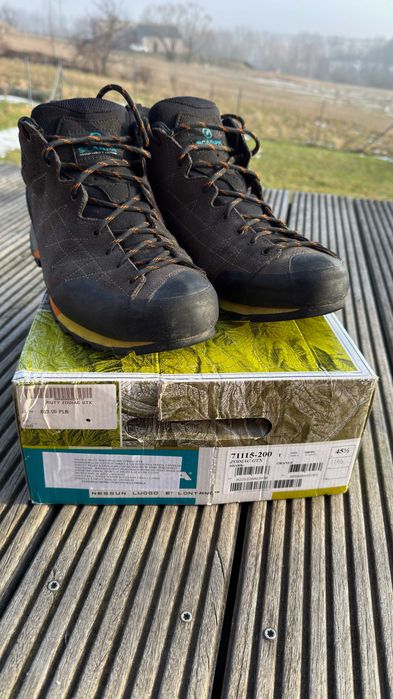 Buty Scarpa Zodiac GTX 45,5 podejściowe, bardzo dobry stan