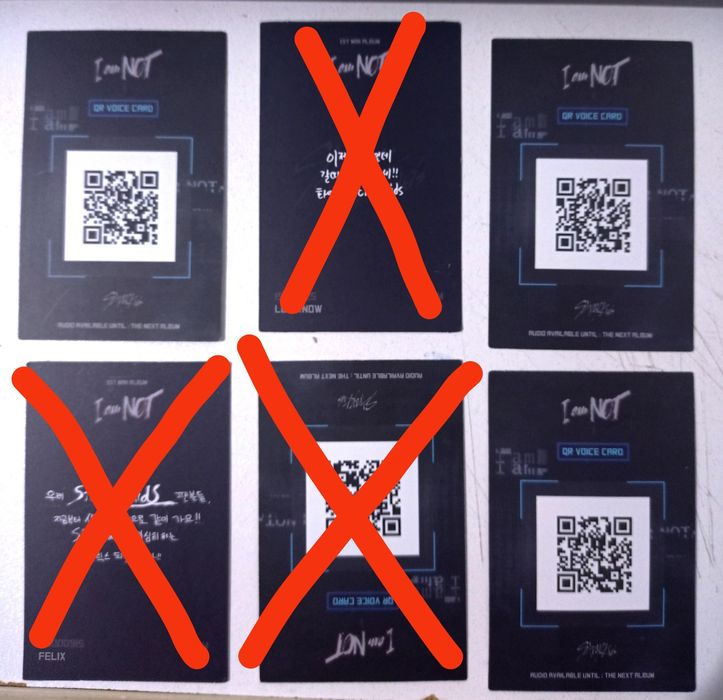 KPOP Stray Kids Photocards