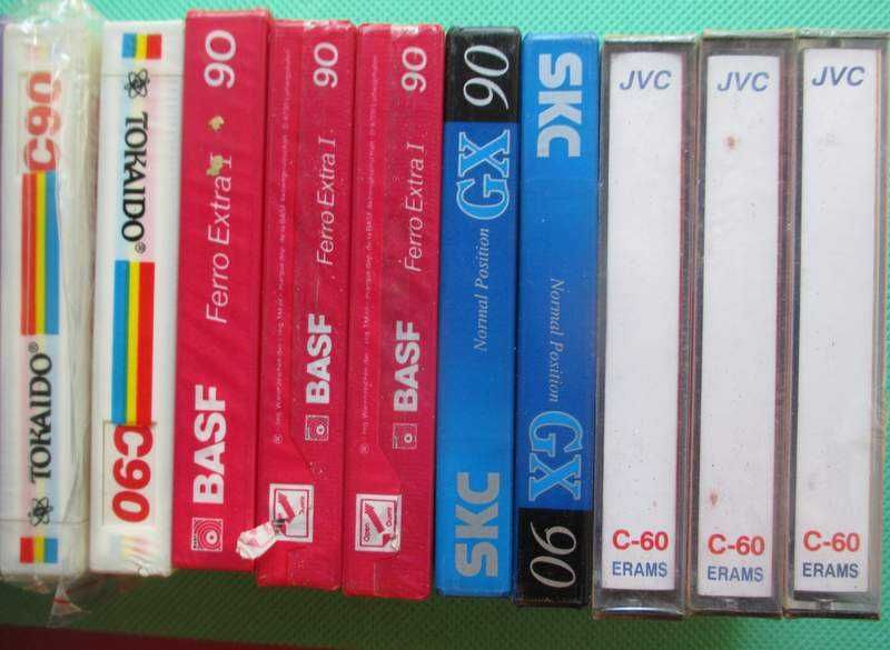 TDK Basf Sony Tokaido JVC Levis Аудиокассеты, кассеты для магнитофона