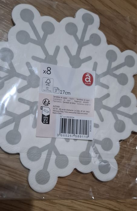 4 Packs de Guardanapos (Novo)
