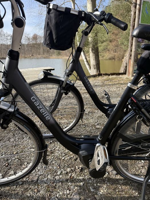 zestaw 2 rowerow elektrycznych gazelle