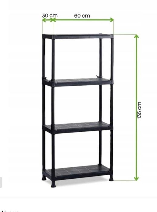 Organizer cztery półki na buty regał