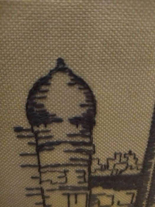 Quadro bordado clerigos64564331601410122