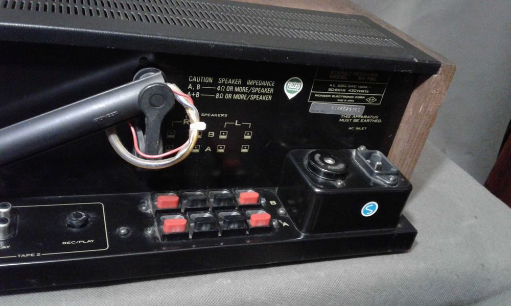 PIONEER SX-750, amplituner stereo vintage