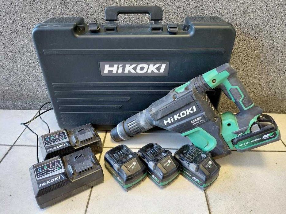Młotowiertarka HIKOKI DH3640DA 4Aku 2ładowarki walizka Gwarancja!