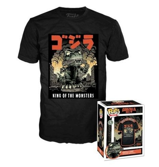 Funko T-shirt Godzilla Anniversary oprawa: pudełko