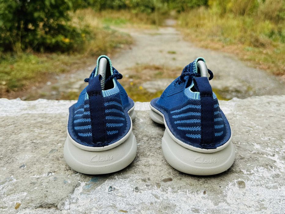 ЖІночі кросівки, мокасіни Clarks Origin 2.0 Cobalt Knit