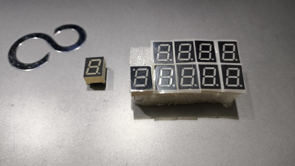 LED індикатор для індукційних плит 7 сегментів 3191AS, новий