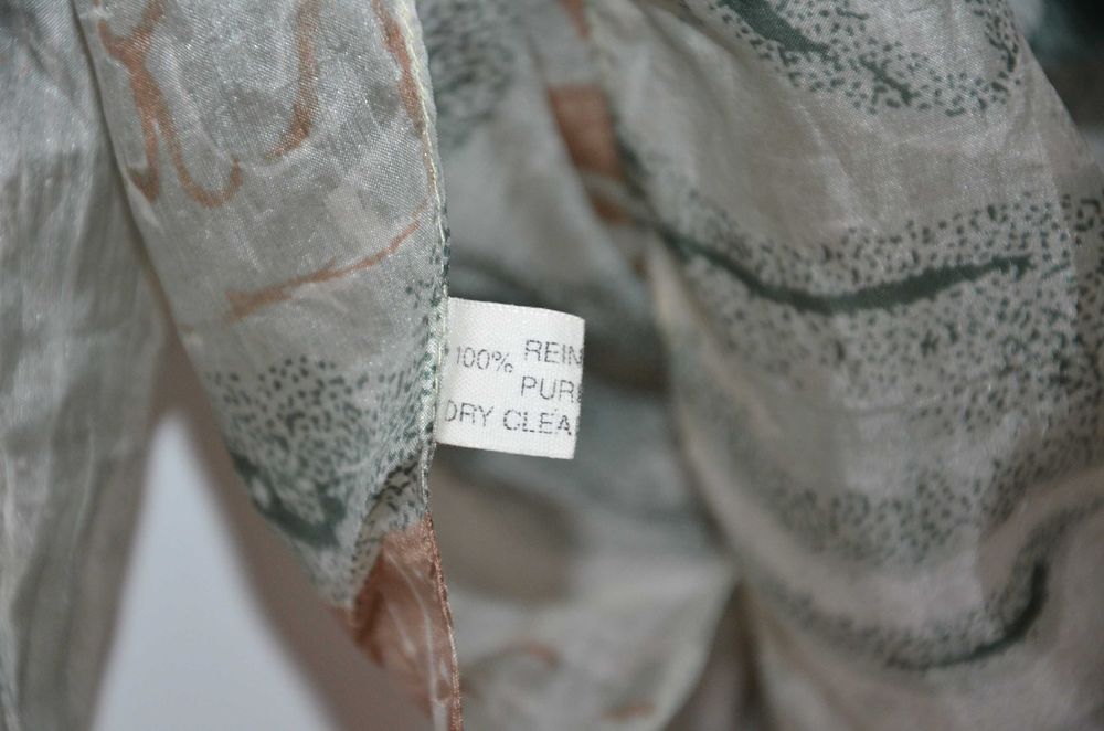 chusta/apaszka 100% silk jedwab 100x108