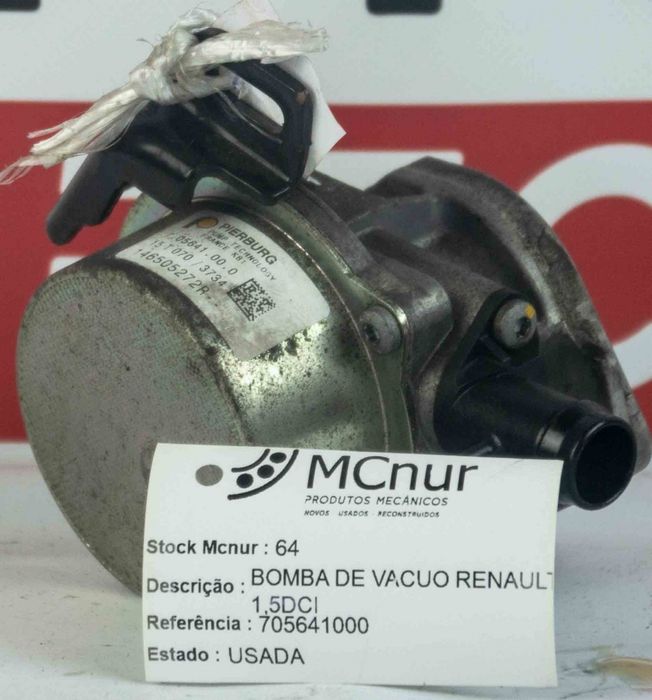 Bomba De Vacuo Renault Megane I Coach Ref: 705641000
