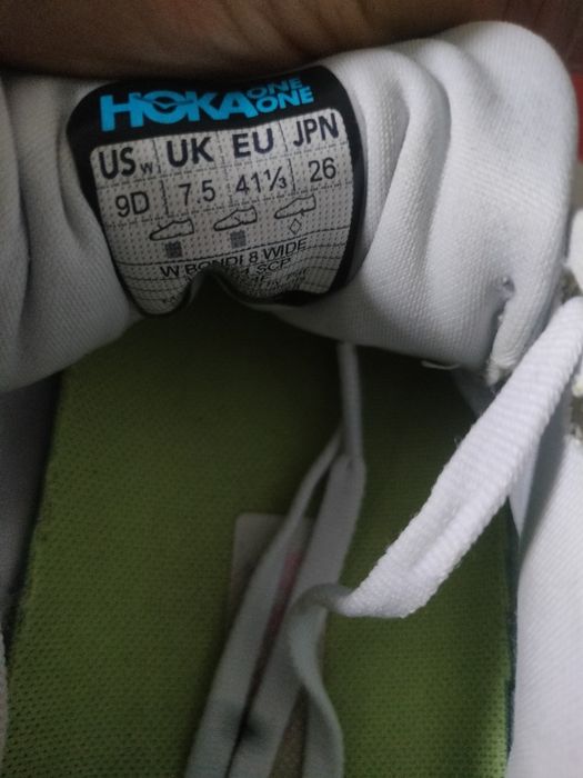 Buty Hoka Bondi 8 Biegowe Sneakersy Amortyzacja Rozmiar 41 1/3