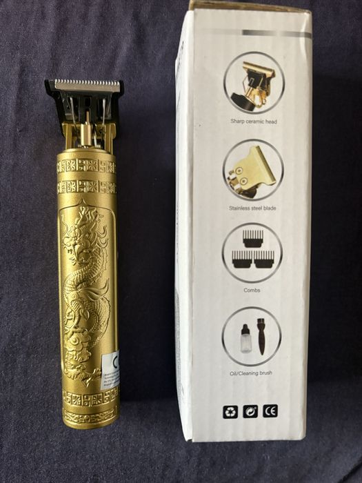 Maquina de cabelo e barba estilo vintage