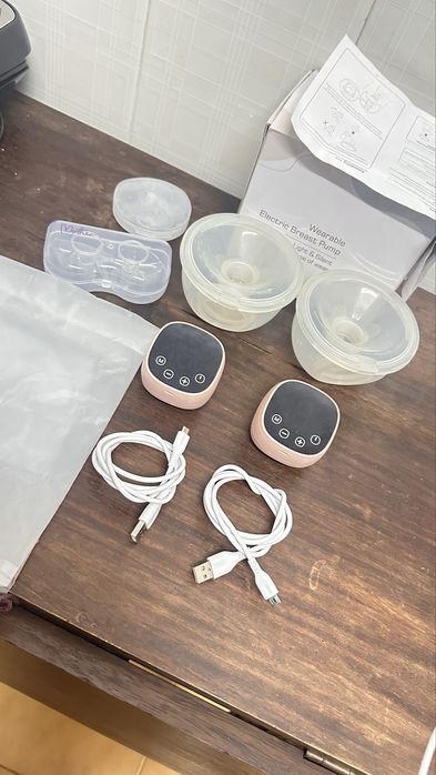 Extrator de leite materno conjunto