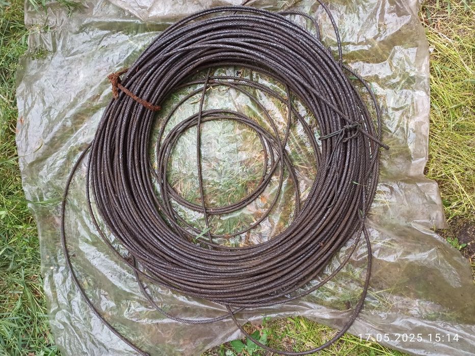 Трос (канат) стальной 6,5-11,5мм