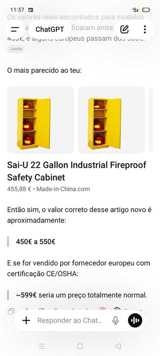 Cofre -Armário 512€. Oportunidade