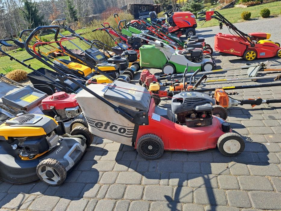 Kosiarka spalinowa zkoszem i napedem