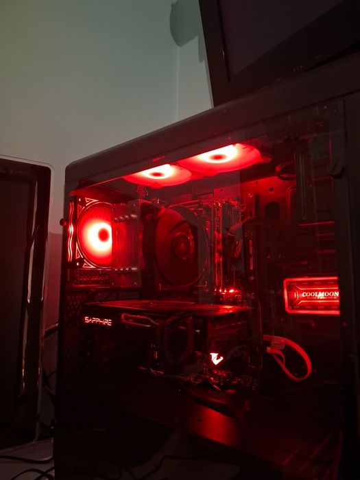 Komputer gamingowy rx 5700xt+i5 8gen rgb