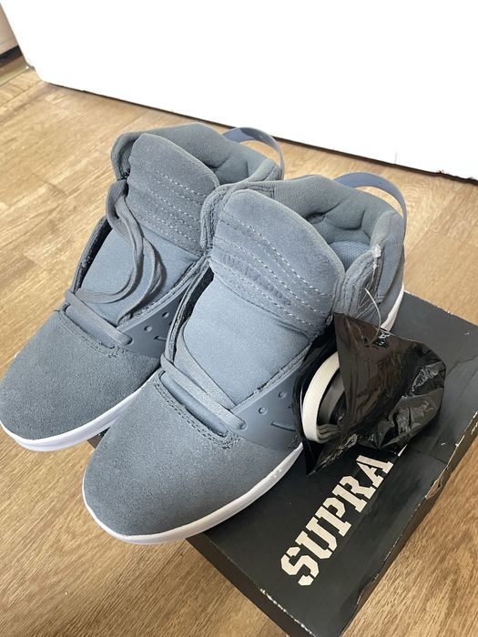 Supra skytop III Grey suede кросівки, кеди чоловічі