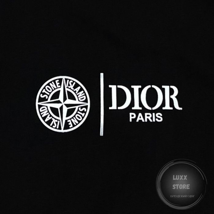 Футболка Stone Island x Dior (stoneisland, стон стонайленд)