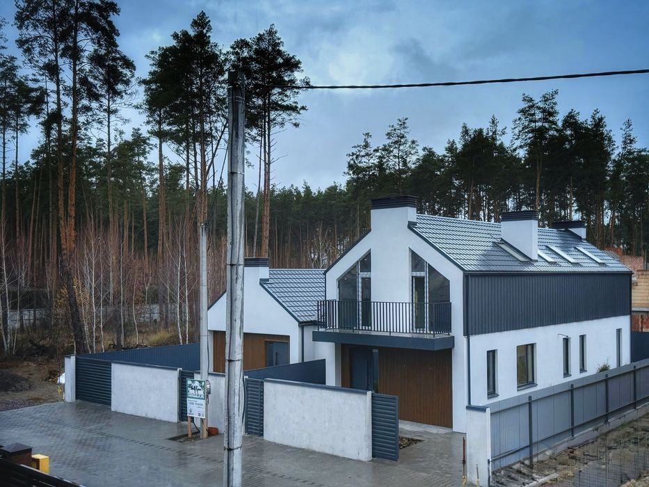 Продаж будинок/дуплекс Буча (біля Zahrava)  800$/кв.м. РОЗТЕРМІНУВАННЯ