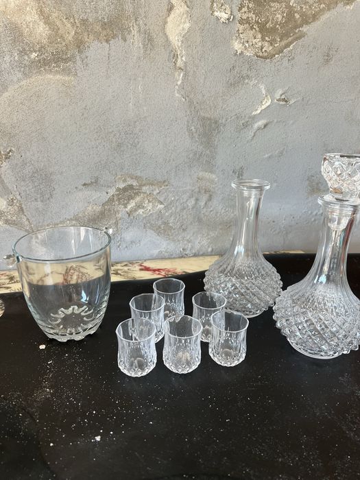 Conjuntos de copos de bar de cristal