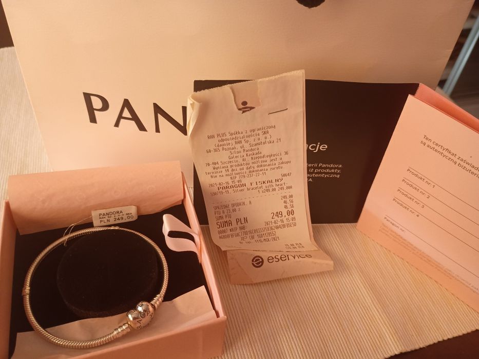 Bransoletka Pandora nowa