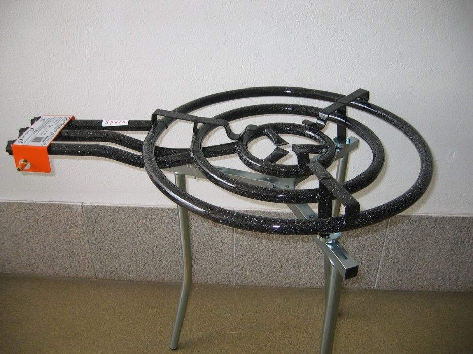 Fogão paelleiro paelhas e queimadores