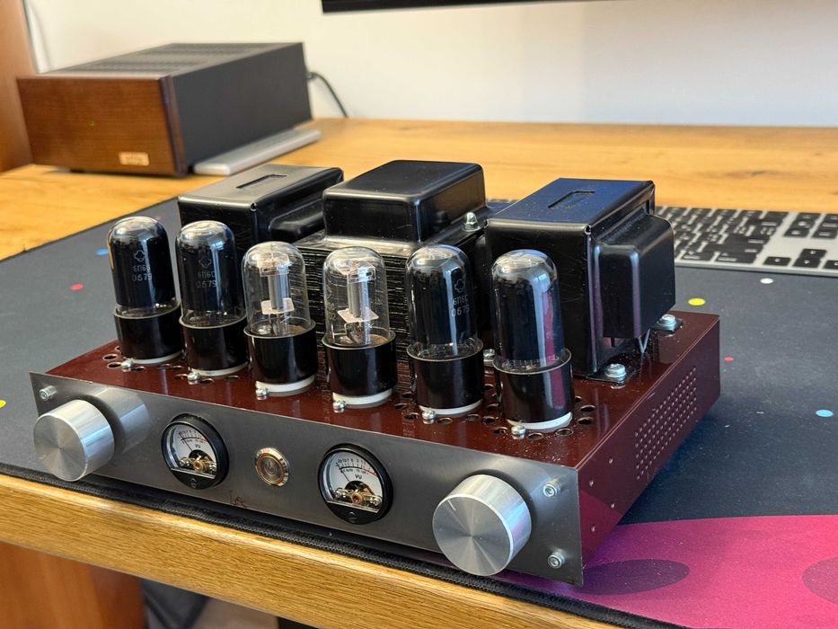 ‼️Christmas Sale‼️ Ламповый усилитель papatube.audio 6П6С Класс А