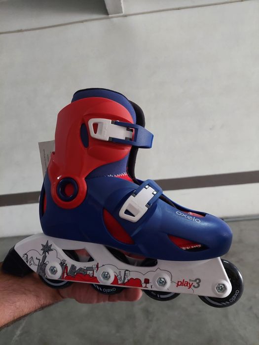 Patins linha criança Play 3 Oxelo