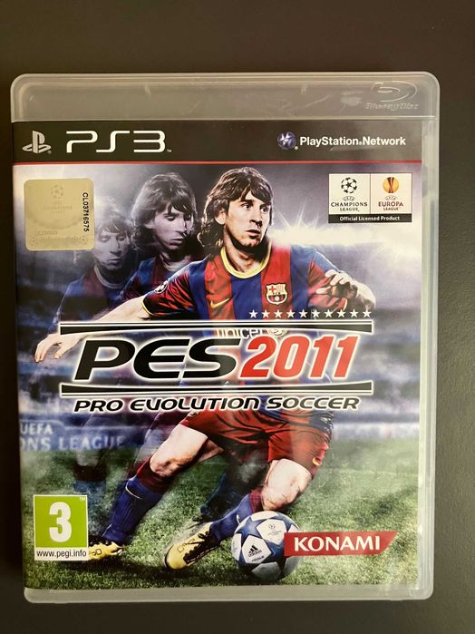 PES 2011. Pro Evolution Soccer 2011. PS3.