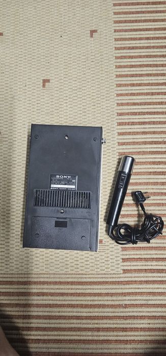 Leitor e gravador de cassetes Sony