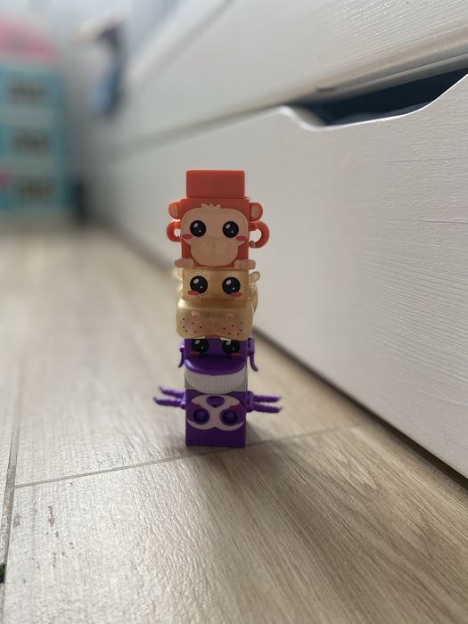 BLOXIES zestw 4 zwierzątek figurek