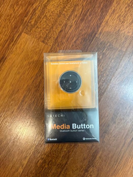 Bluetooth кнопка Satechi | Пульт керування музикою для авто, керма та велосипеда
