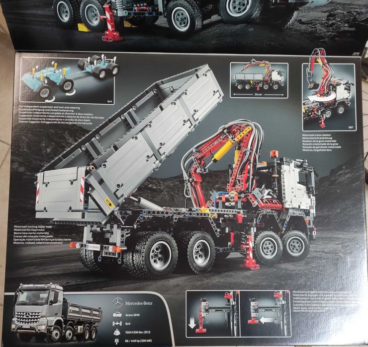 LEGO Mercedes-Benz Arocs 3245 USADO - 42043