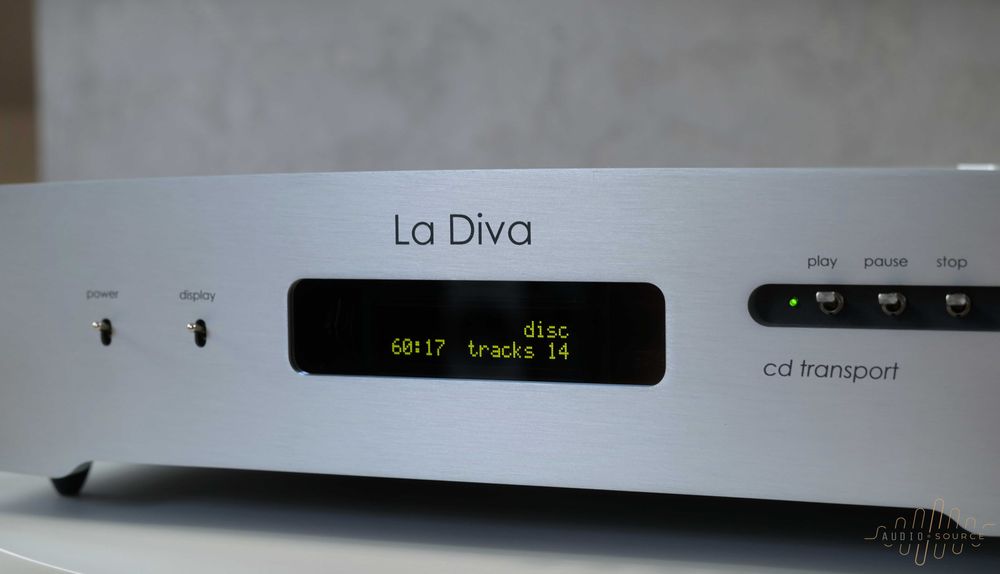 Aqua Acoustic Quality LA Diva CD Transport,  z ekspozycji