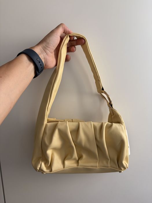 Mala I.N.C. de ombro butter yellow