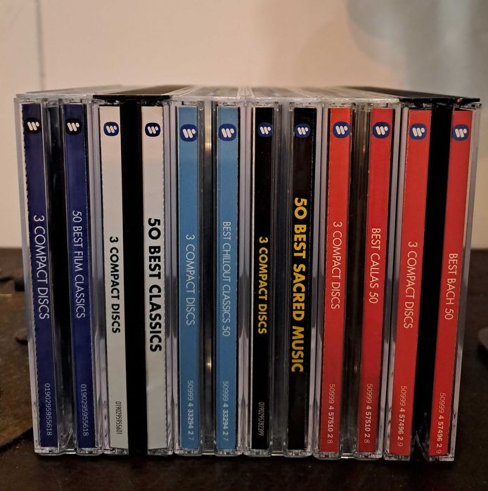 Colecção de Música Clássica - Lote de 6 CD triplos