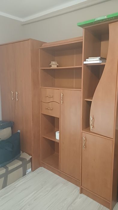 Meble komplet brązowe meblościanka