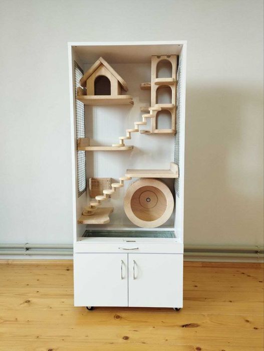 Виготовлення вітрин для шиншил, білок та дегу під замовлення