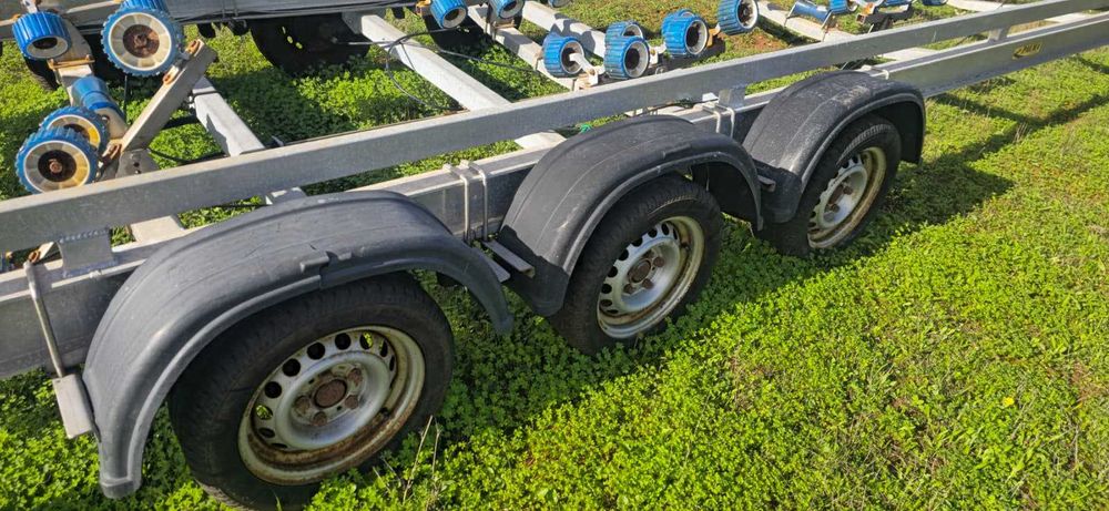Palma 2 axle boat trailer 3.5 tonnes - 10 meters long